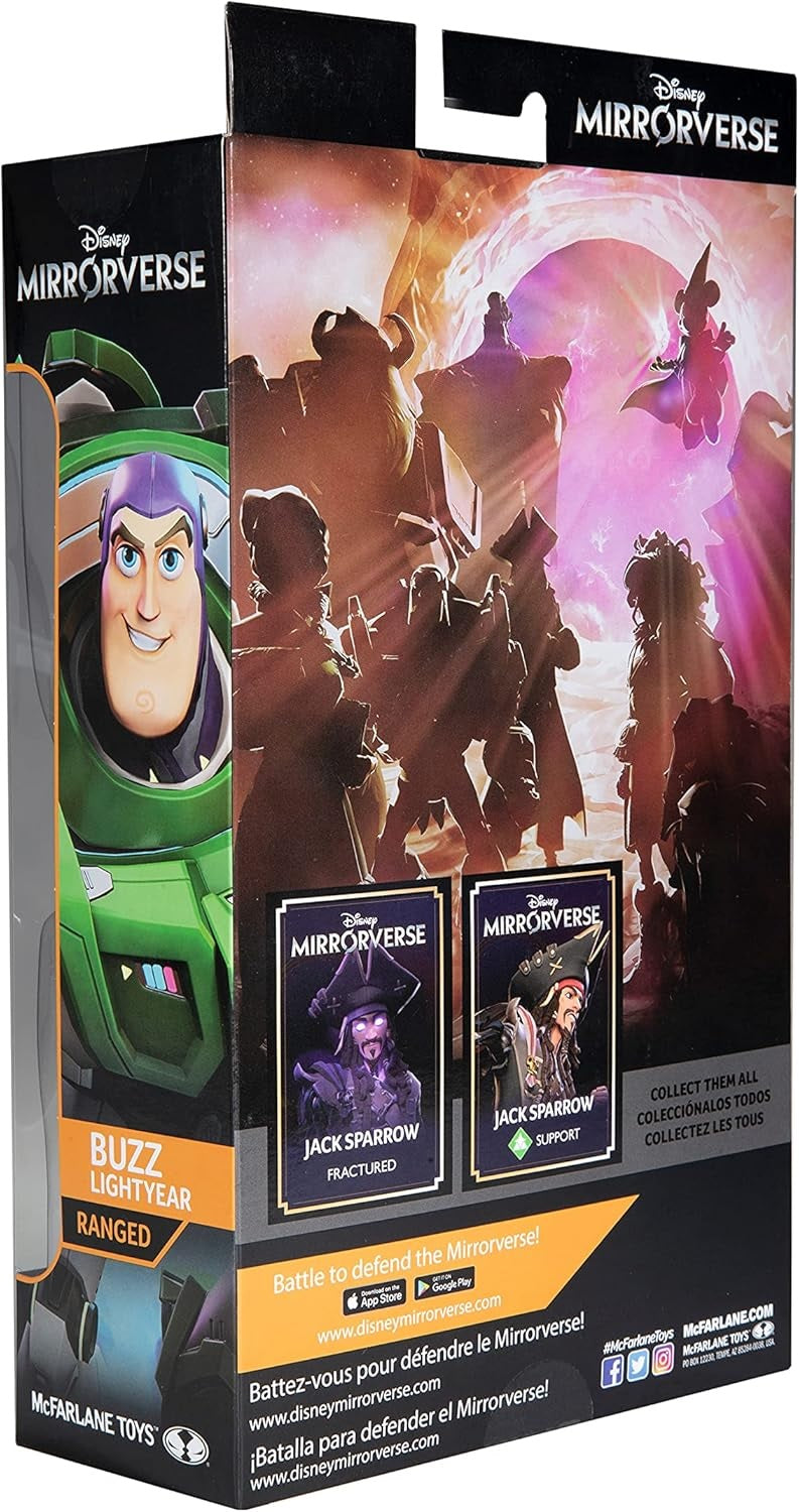 Disney Mirrorverse Buzz Lightyear 7" Action Figure with Accessories