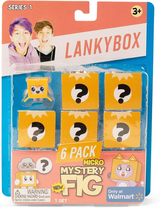 LankyBox Micro Mystery Figs - 6 Pack - Series 1