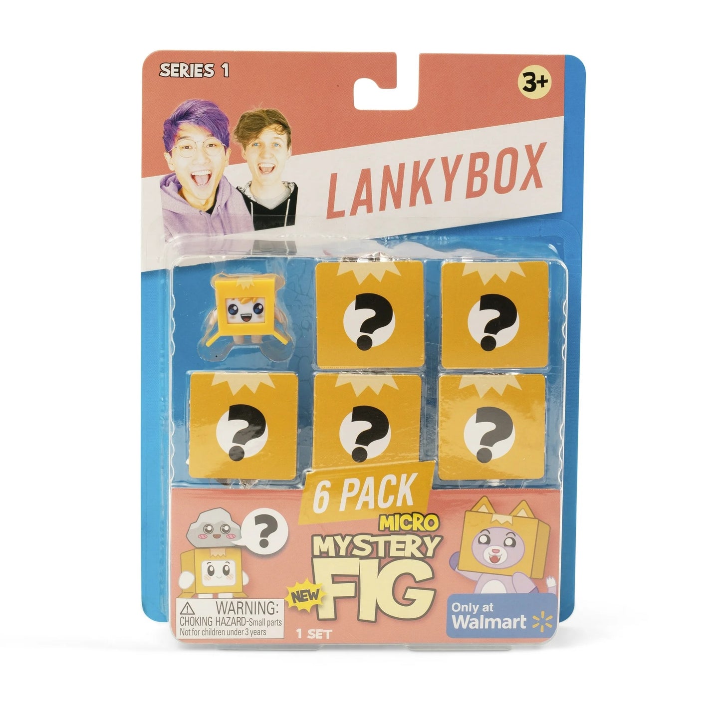 LankyBox Micro Mystery Figs - 6 Pack - Series 1