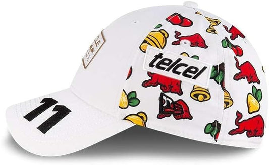 New Era Red Bull Racing F1 9Forty Sergio Perez Las Vegas GP Driver Cap, White, One Size