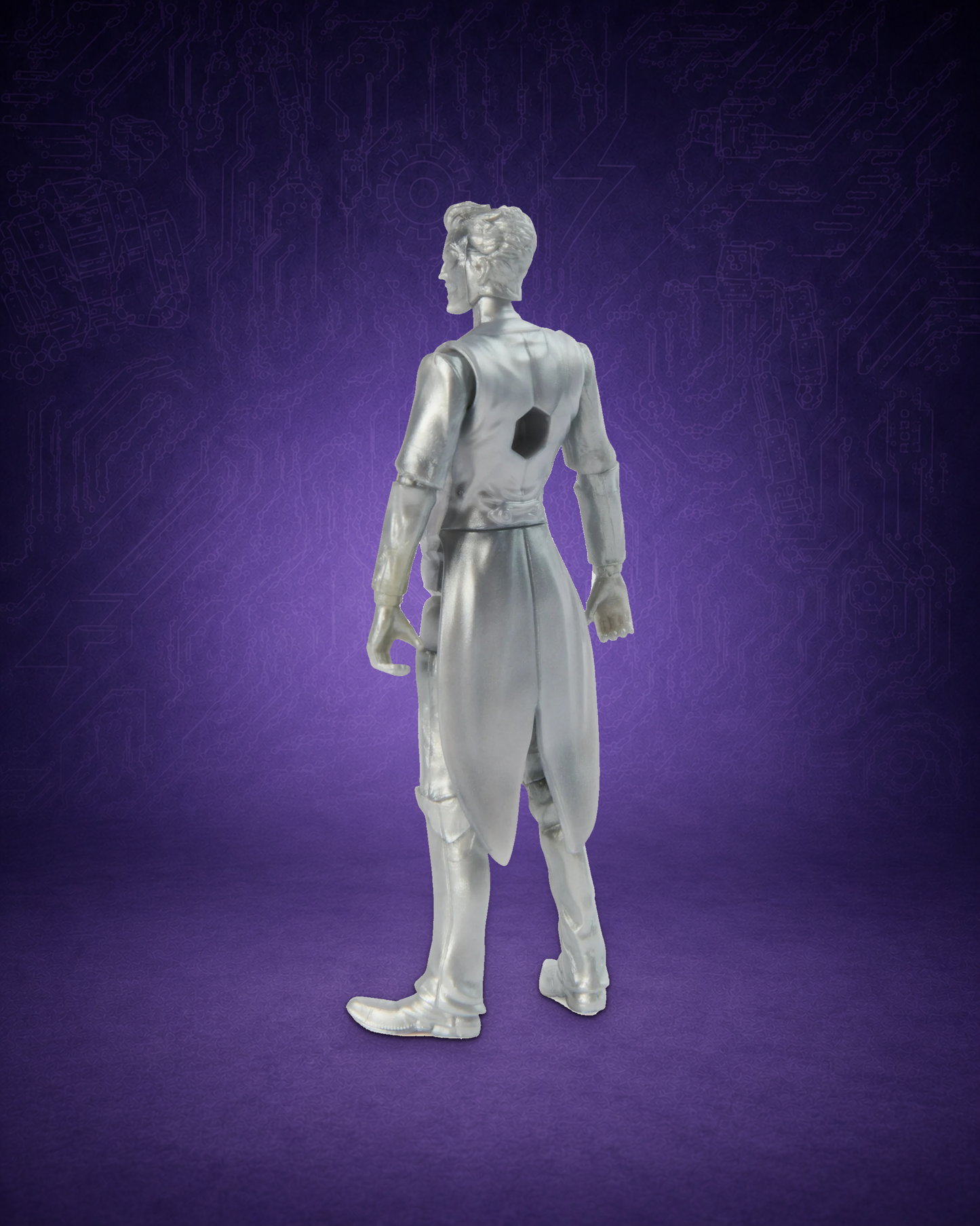 DC Comics: Metallic The Joker Action Figure with 2 Accessories