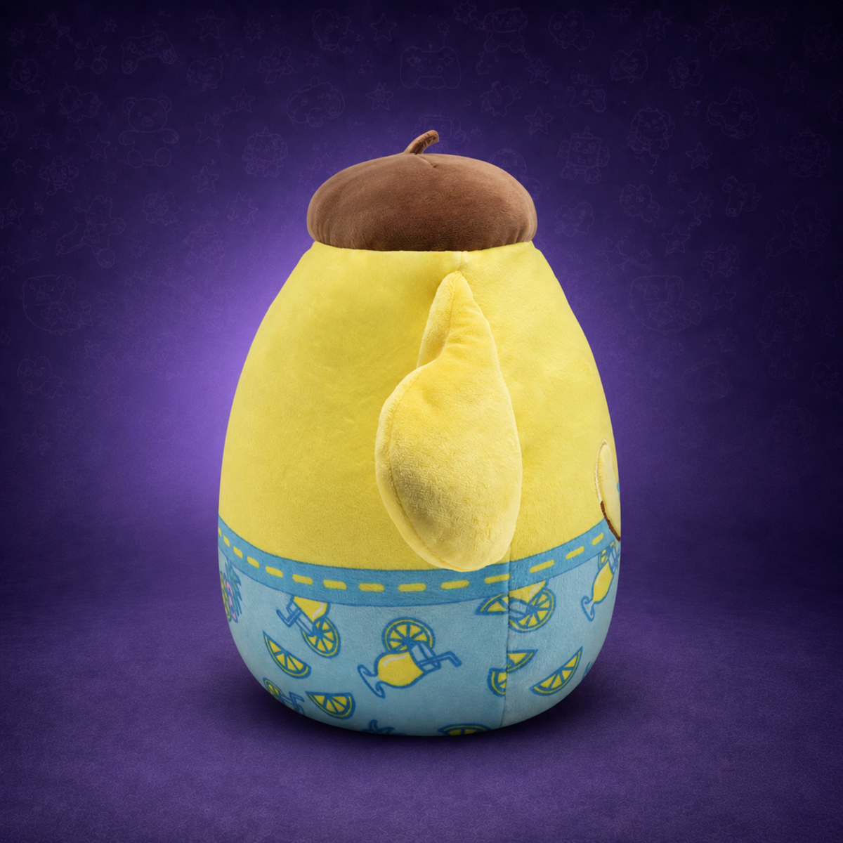 Squishmallows Child's Sanrio Ocean Party Series Yellow Plush Pompompurin Beach, 10 inch