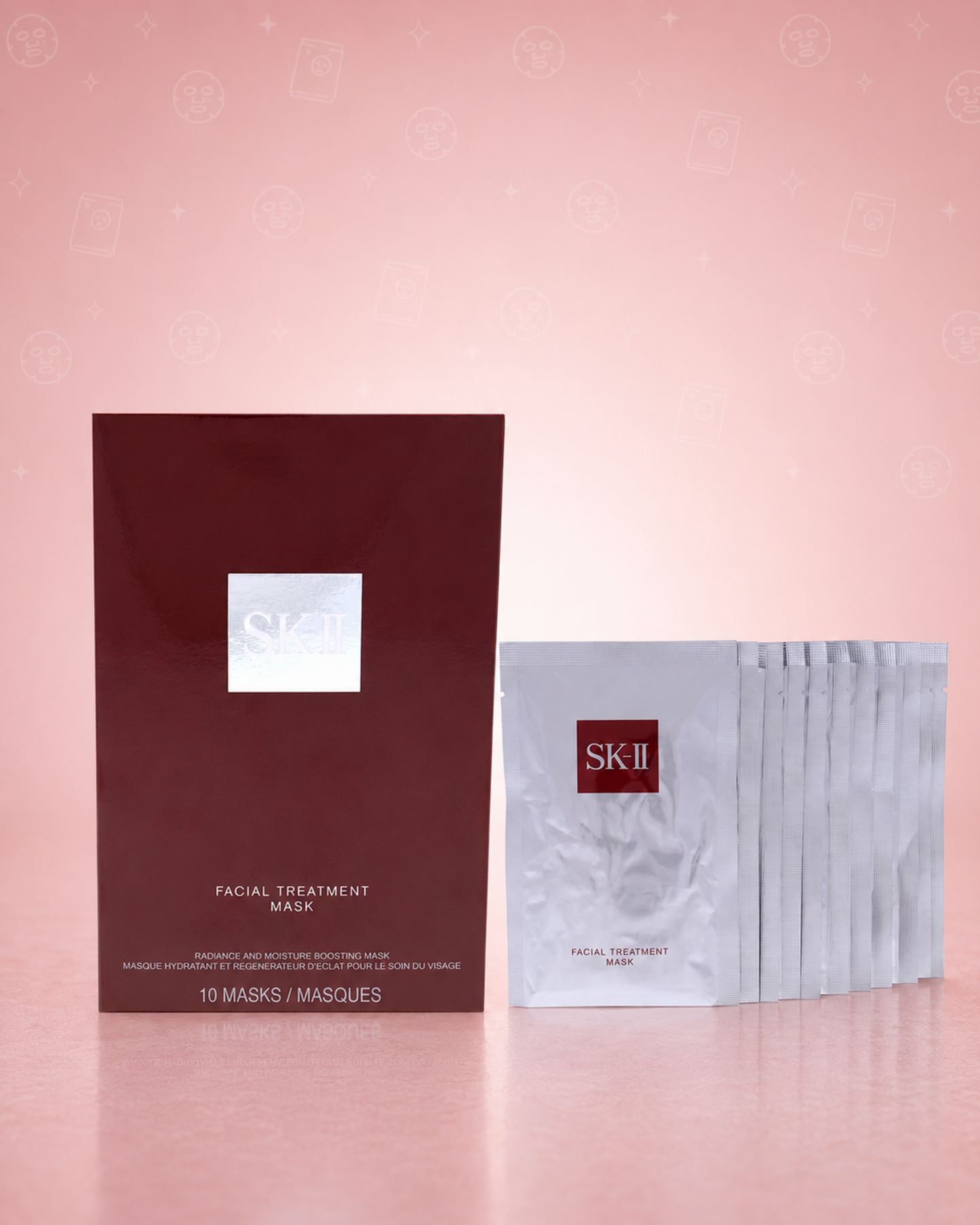 SK-II Facial Treatment Mask with PITERA Essence, 10 Piece Set