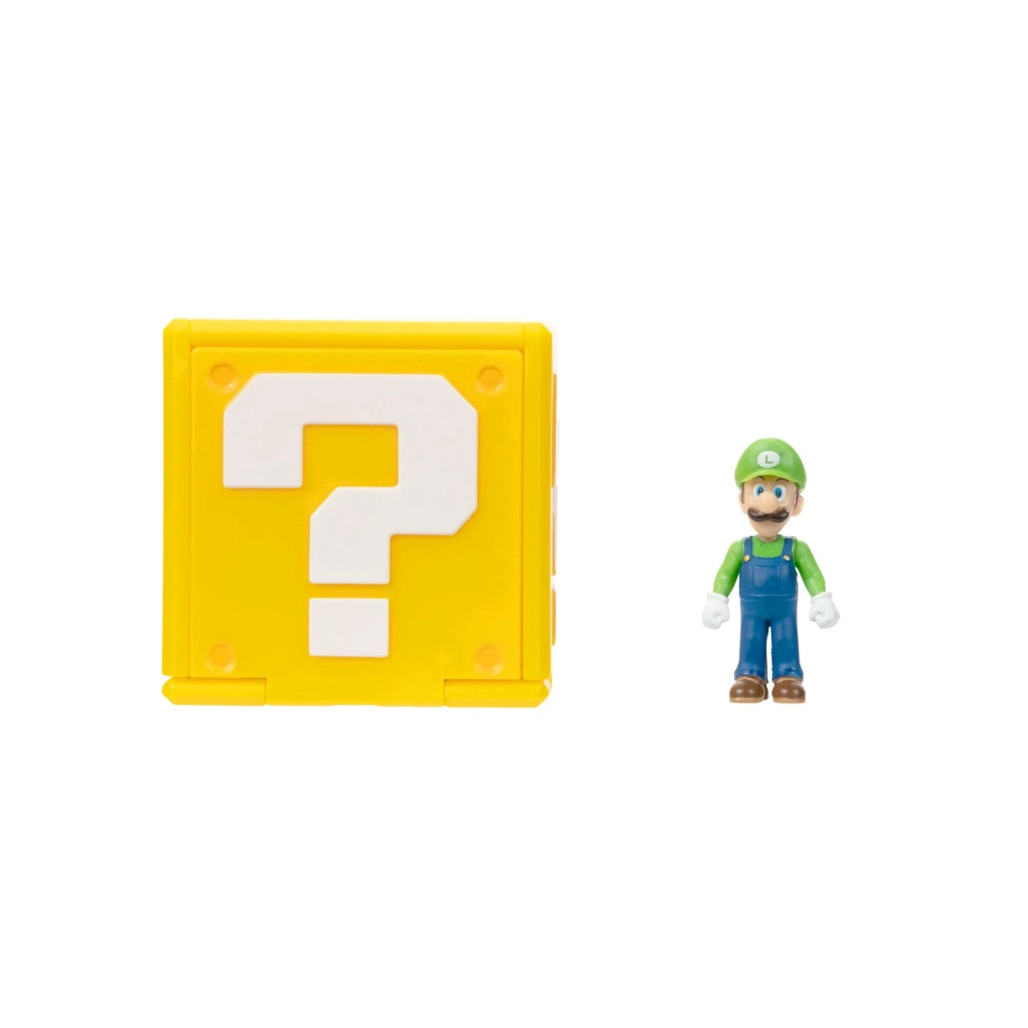 Nintendo Super Mario Movie Mini Luigi Play Figure 1.25 Inch