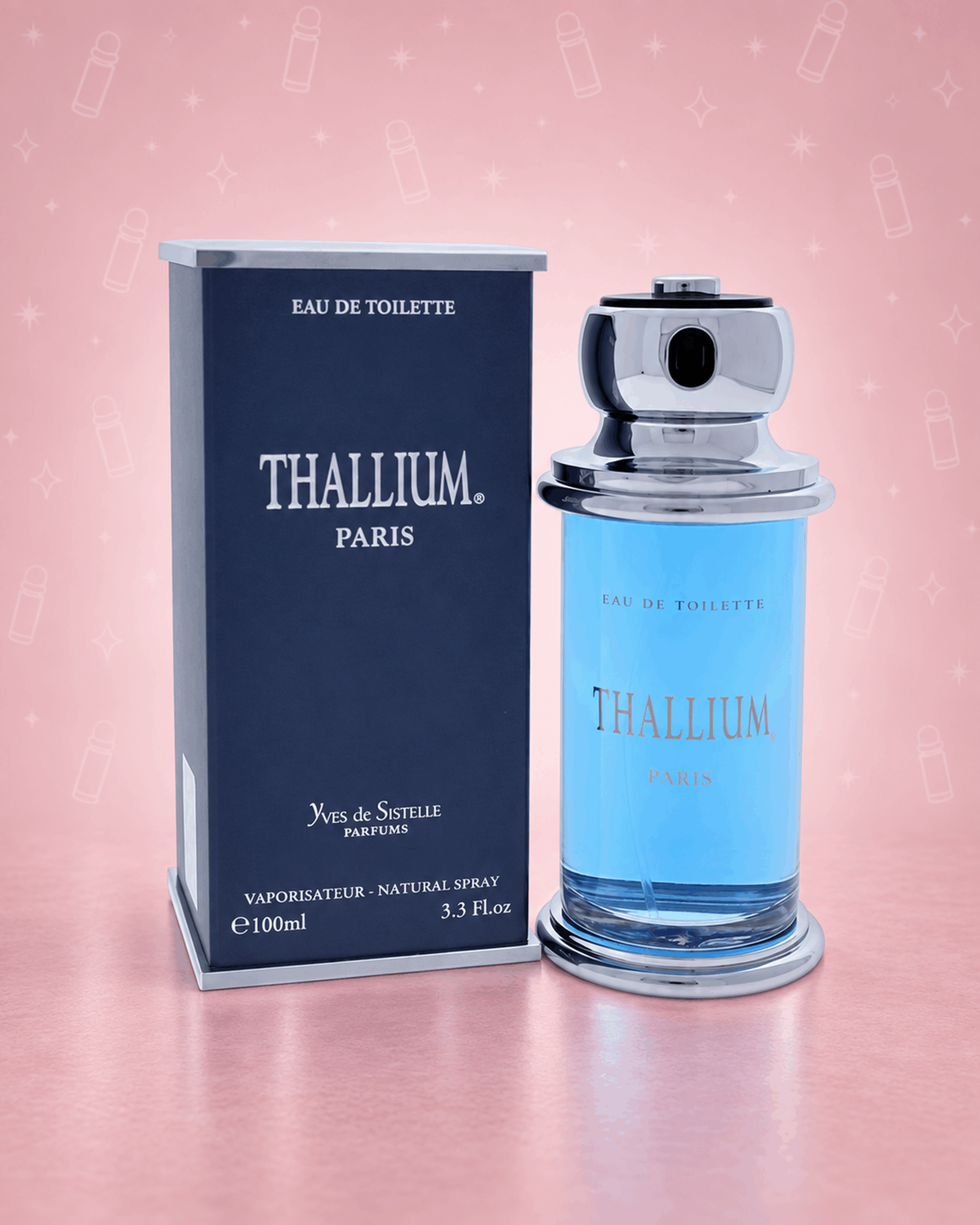 Yves de Sistelle Thallium Eau de Toilette Spray for Men 100 mL / 3.3 fl oz