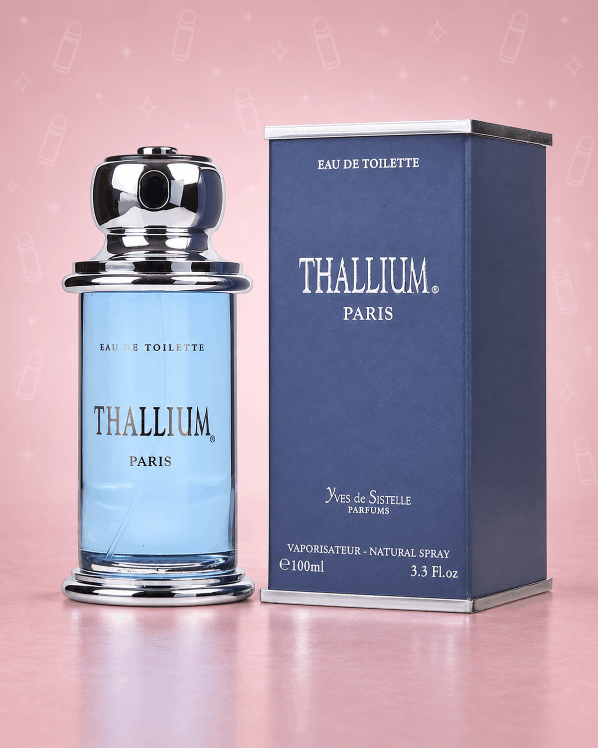 Yves de Sistelle Thallium Eau de Toilette Spray for Men 100 mL / 3.3 fl oz