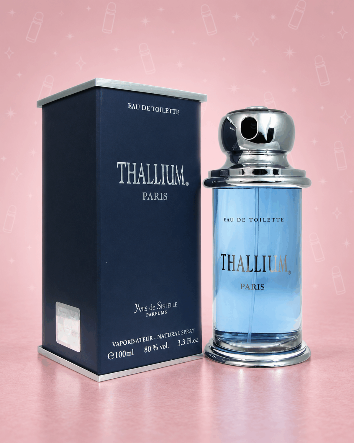 Yves de Sistelle Thallium Eau de Toilette Spray for Men 100 mL / 3.3 fl oz