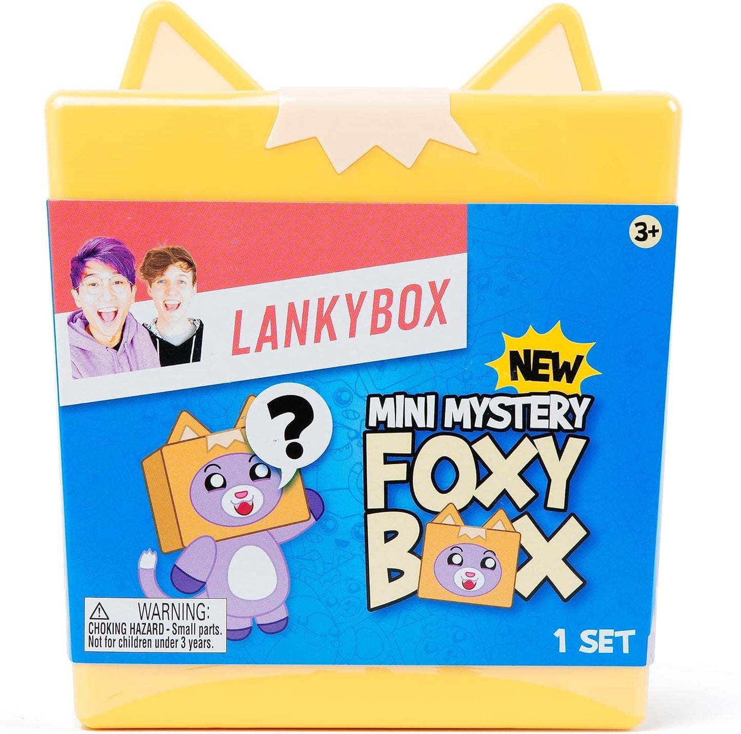 LankyBox Mini Foxy Mystery Box with 9 Exciting Toys to Discover Inside