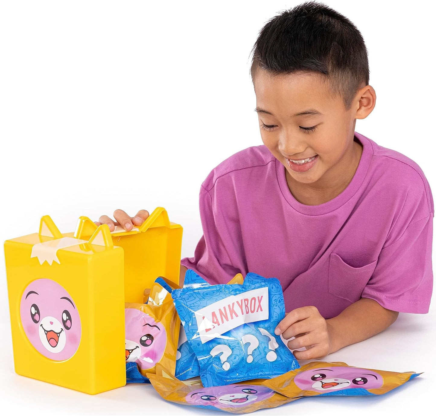 LankyBox Mini Foxy Mystery Box with 9 Exciting Toys to Discover Inside