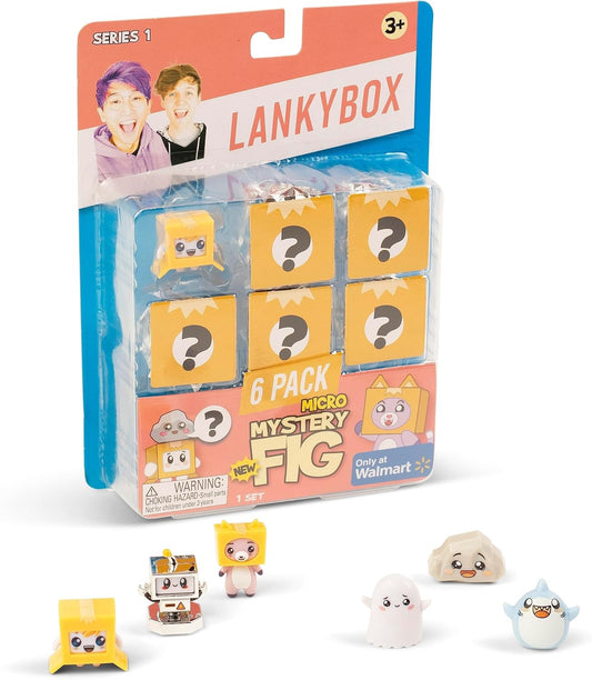 LankyBox Micro Mystery Figs - 6 Pack - Series 1