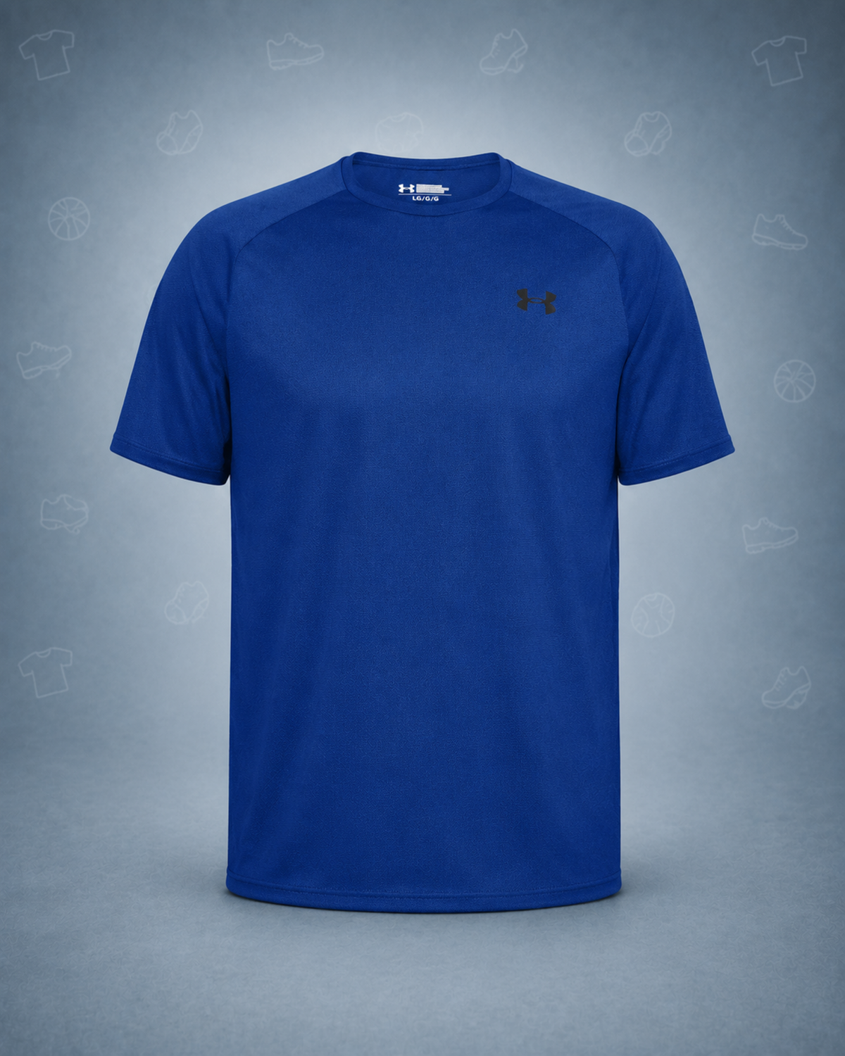 Under Armour Men's Tech 2.0 5C Short Sleeve T-Shirt Heritage Royal Blue, Large