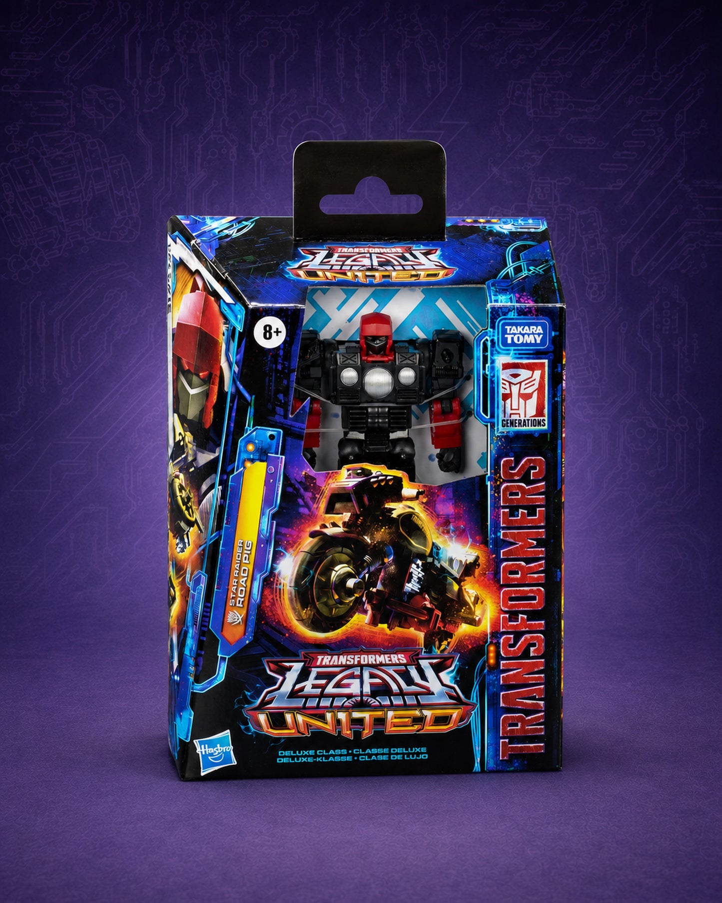 Transformers Legacy United Deluxe Star Raider Road Pig 5.5” Action Figure