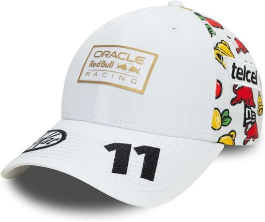 New Era Red Bull Racing F1 9Forty Sergio Perez Las Vegas GP Driver Cap, White, One Size