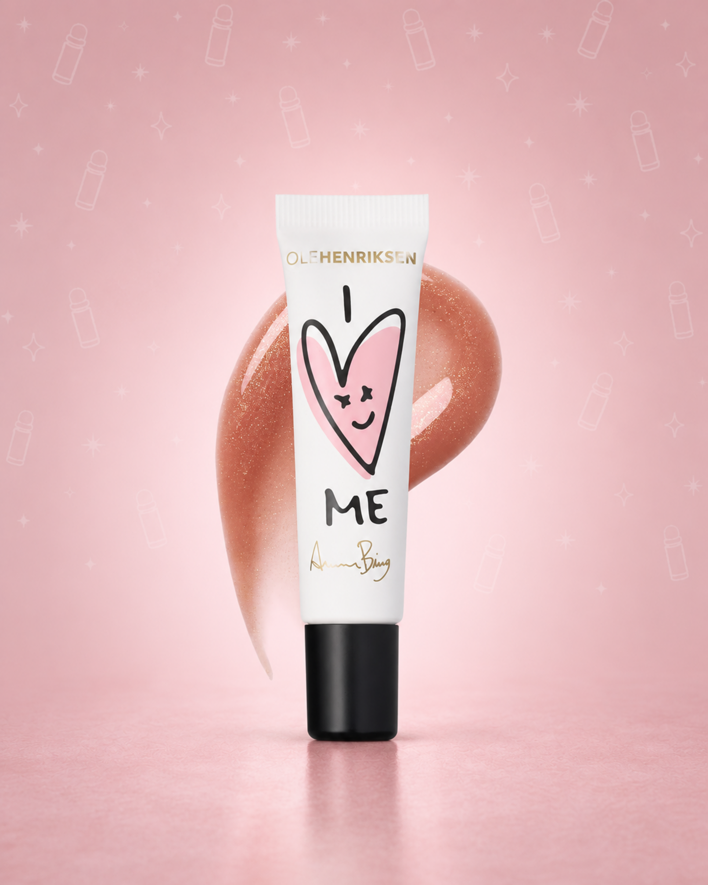 OLEHENRIKSEN Pout Preserve Peptide Lip Treatment Anine Bing Strawberry Sorbet Glimmer, 12ml