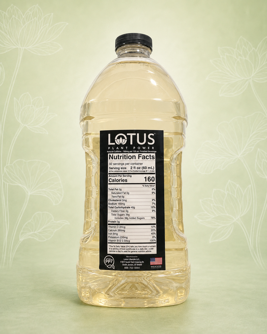 Lotus Plant Power Energy Drink Concentrate PP7 Formula, 64 fl oz