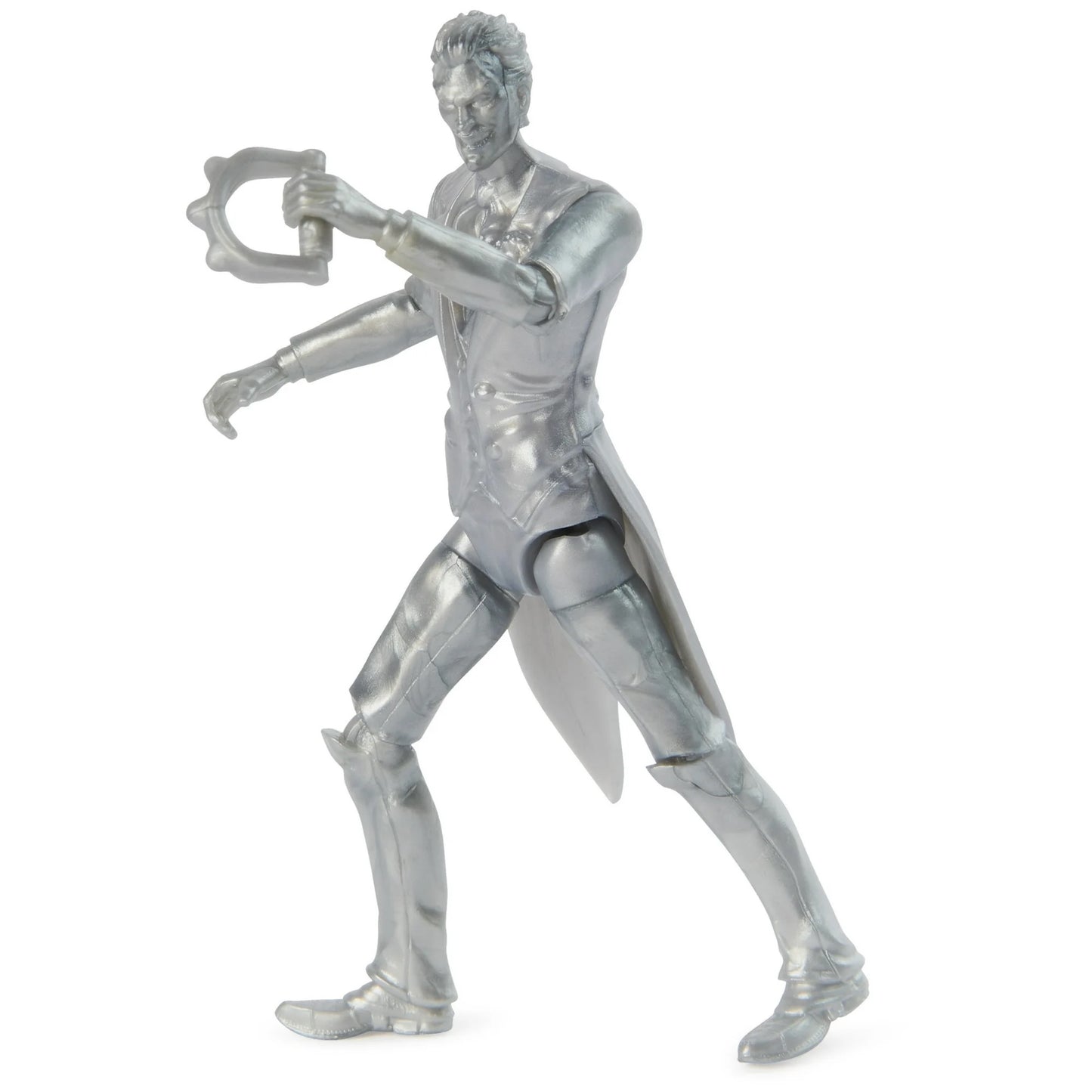 DC Comics: Metallic The Joker Action Figure with 2 Accessories