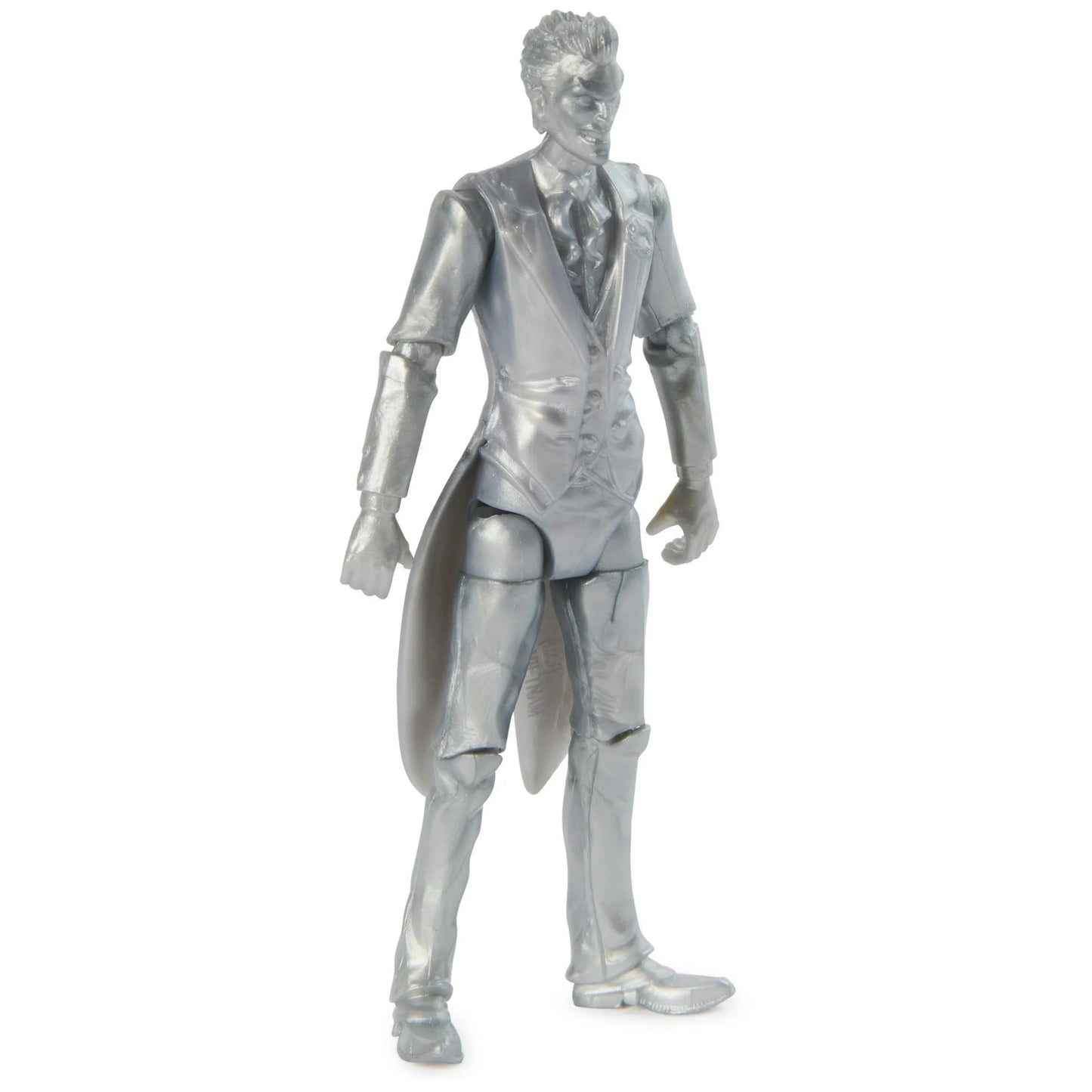DC Comics: Metallic The Joker Action Figure with 2 Accessories