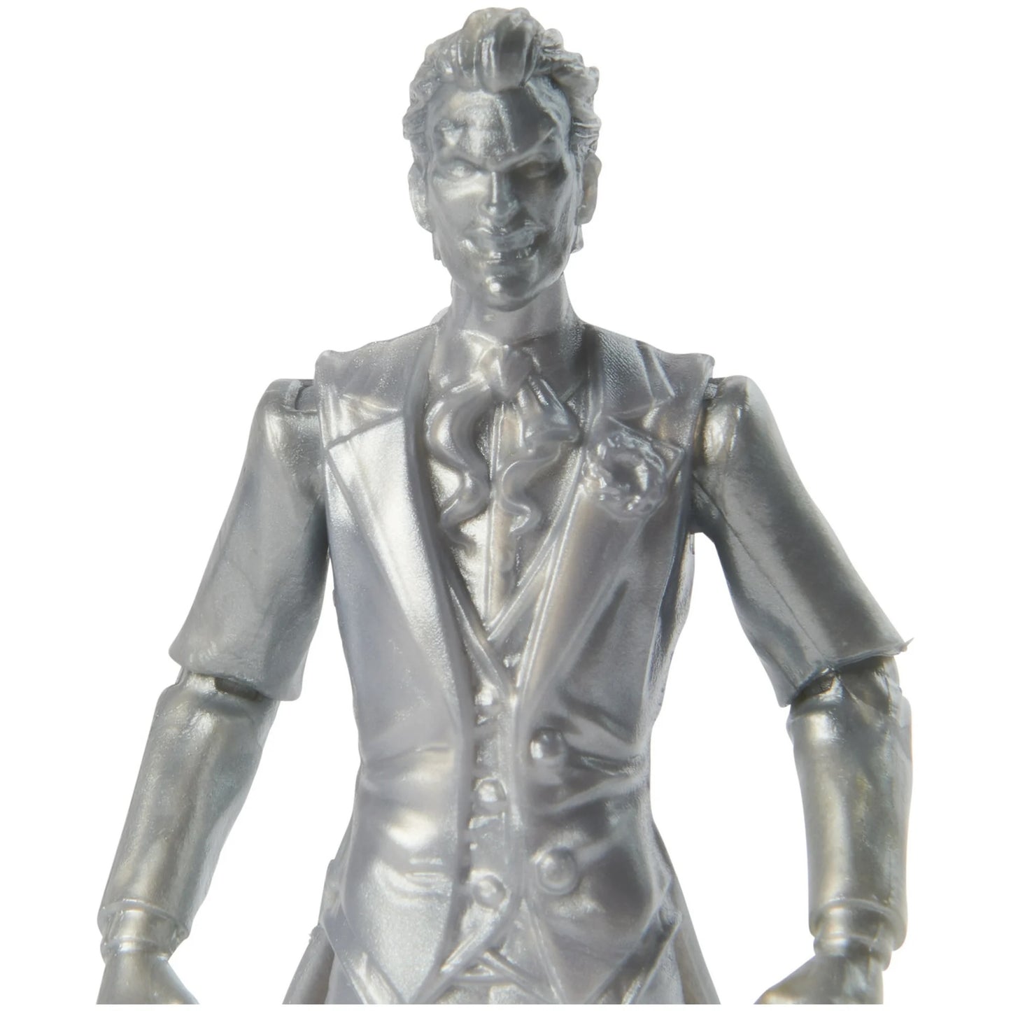 DC Comics: Metallic The Joker Action Figure with 2 Accessories