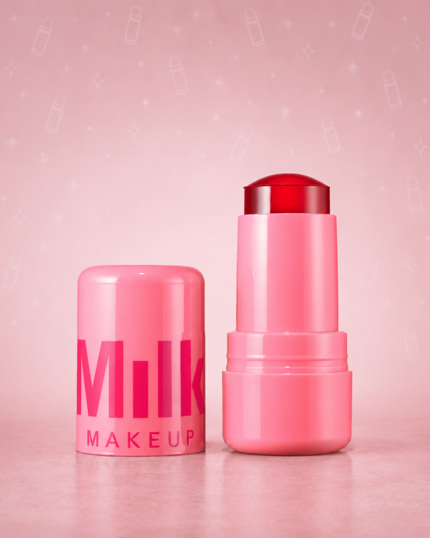Milk Makeup Cooling Water Jelly Tint Lip & Cheek Stain, Chill Red 0.17 oz / 5g