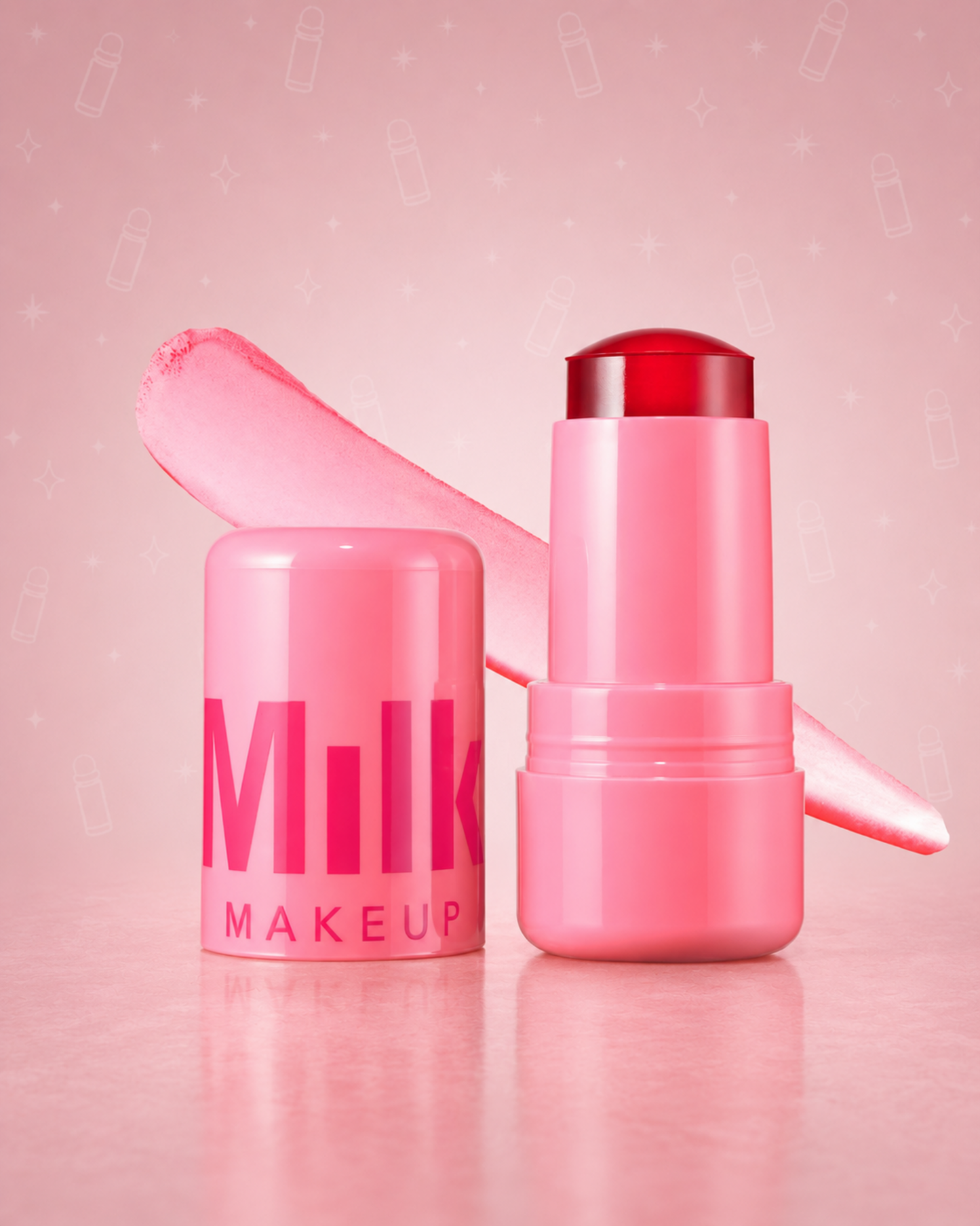 Milk Makeup Cooling Water Jelly Tint Lip & Cheek Stain, Chill Red 0.17 oz / 5g