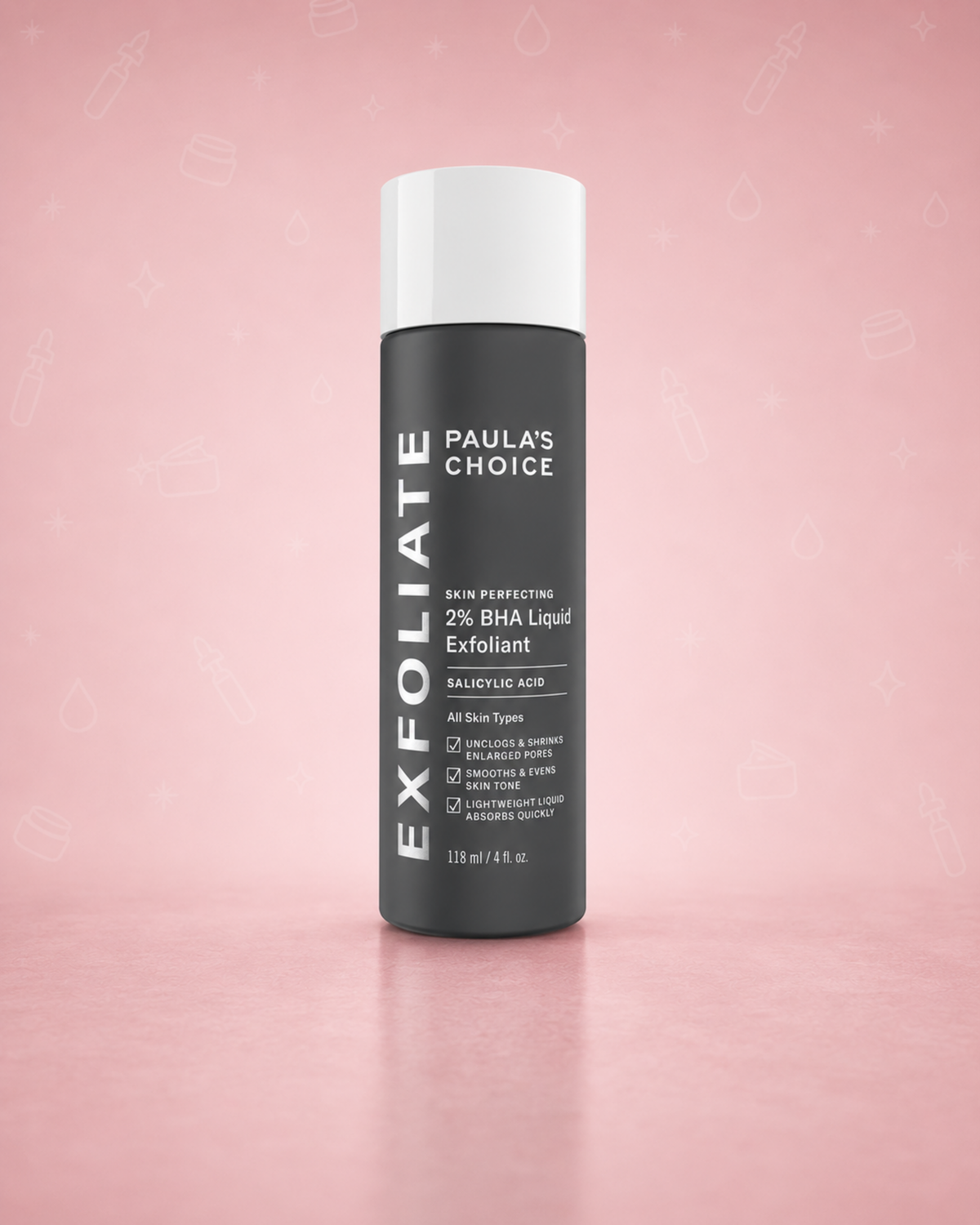 Paula's Choice Skin Perfecting 2% BHA Liquid Salicylic Acid Exfoliant, 118 ml